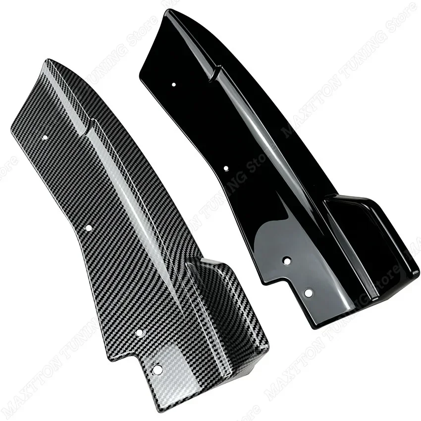 Car ABS Rear Bumper Lip Side Diffuser Canards Spoiler Splitter Body Kits Trim for BMW X3 G01 LCI M Sport 2022-2023+ Tuning