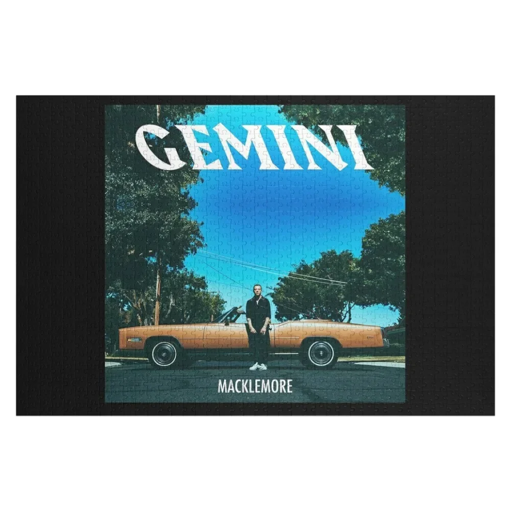 

Macklemore gemini Jigsaw Puzzle Custom Wooden Name Personalised Name Custom Kids Toy Iq Puzzle