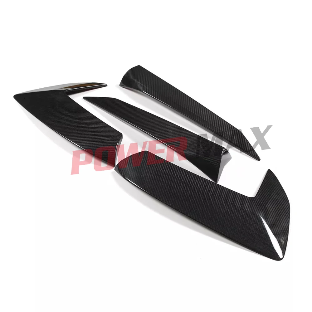 Auto Accessories Fits Chevrolet Corvette C8 20-23 Carbon Fiber Door Handle Trim Cover Body Kits