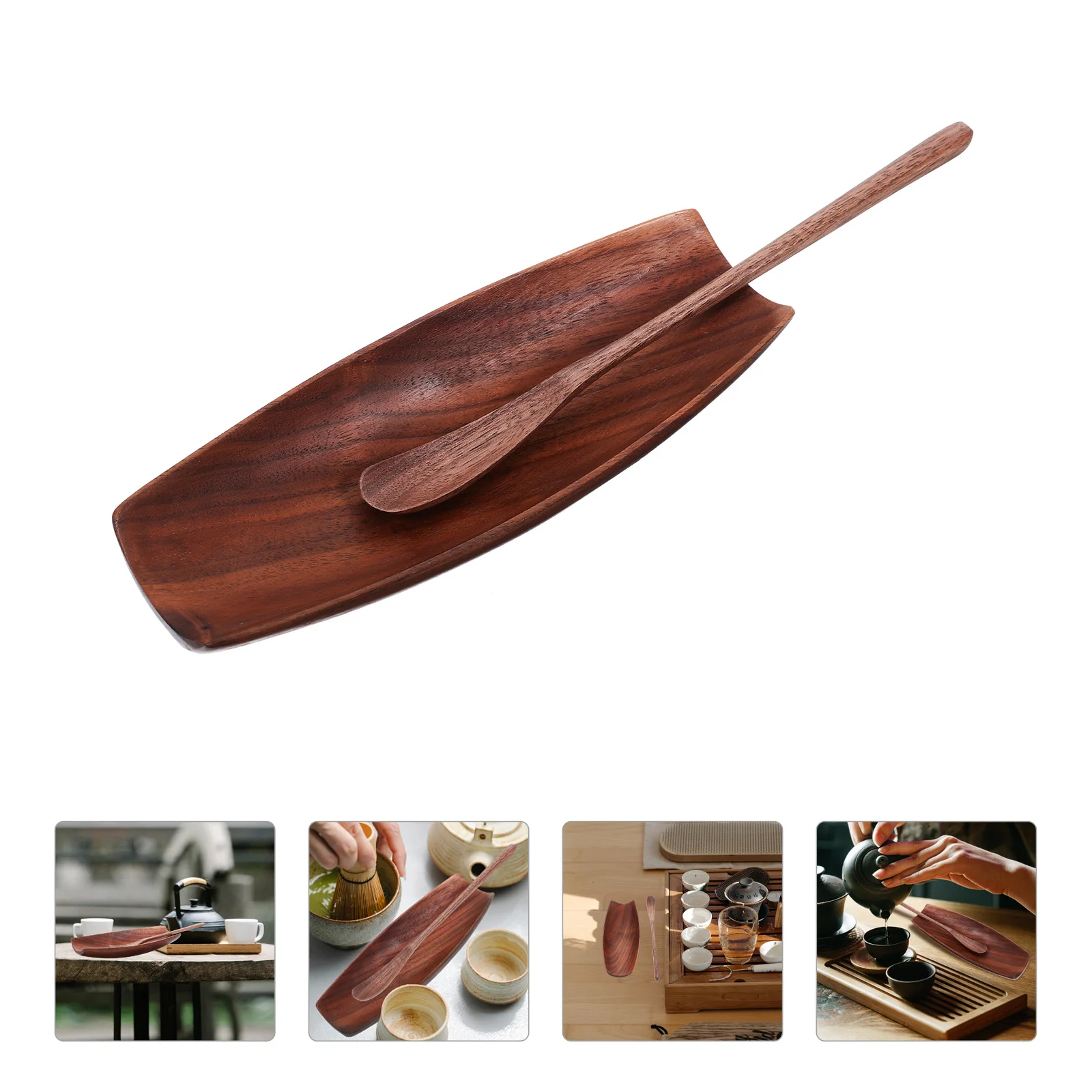 

1 Scoop Holder Ceremony Accessories Compact Lightweight Portable Tools Set For Home Teaware Chinese Set Shovel Spoon Scoop Tea