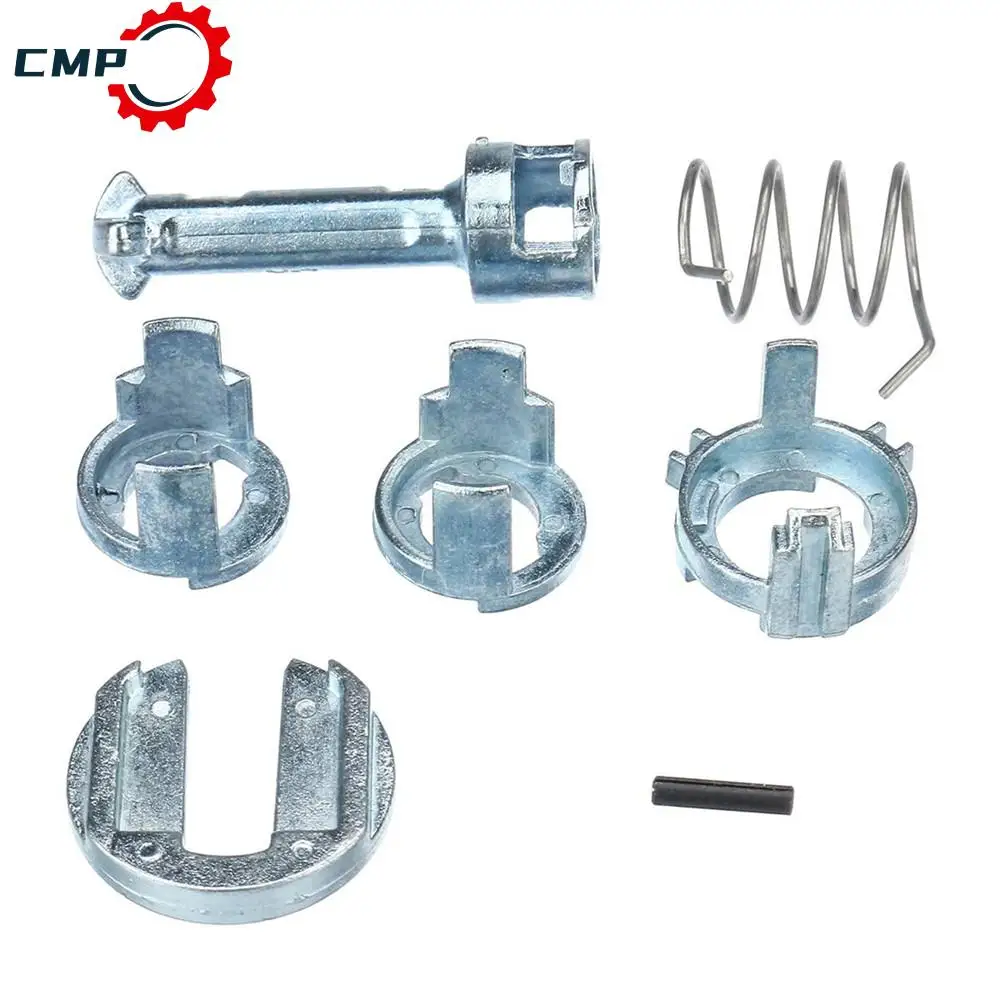 

1Set Metal Door Lock Cylinder Barrel Repair Kit Set Front Left/Right Side For X5 E53 2000-2014 Car Interior Accessories