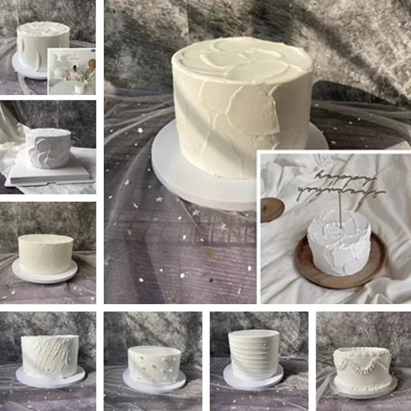 6/8 Inch Artificial Cake Simulation Cake Model Birthday Fake Cake Window Display Samples Shop Decor Photography Props