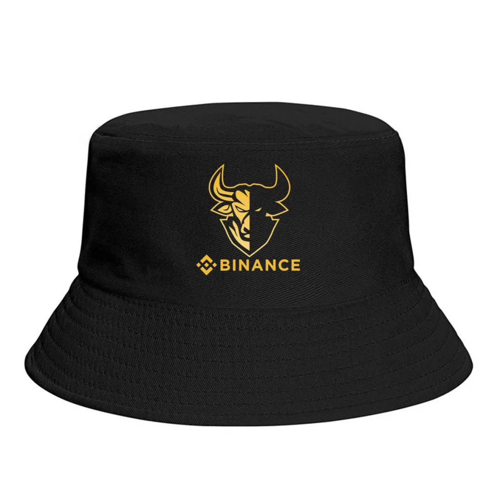 Binance Coin TRX Crypto Currency Miners Men Women Bucket Hat Outdoor Foldable Thick Panama Cap Visor Sun Hats Fisherman Caps