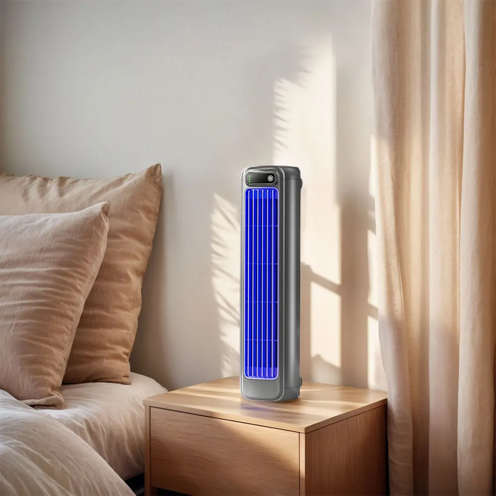 

Portable Tower Fan 3 Speeds Cooling Fan Wall Mount Fan for Bedroom Living Room Office