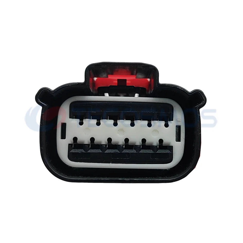 1/5/10 PCS 12 Pin Automotive Waterproof Connector Car Headlight Harness Plug 15521147 15514623 For Ford Buick Chevrolet