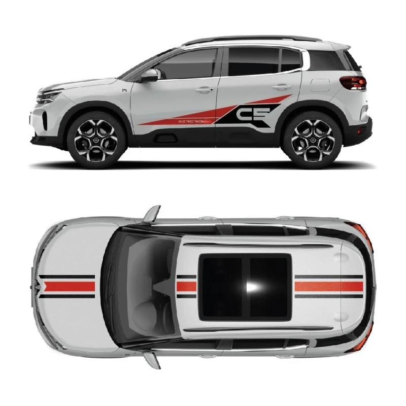 Car Vinyl stickers For Citroen C5 Aircross body exterior decoration customization fashionable sports decals