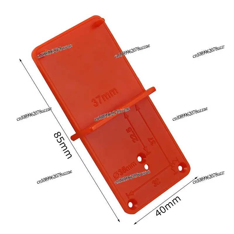 Hinge Opening Positioning Plate 35/40mm Door Panel Hinge Installation Ruler Cabinet Door Hole Punching Positioning Template