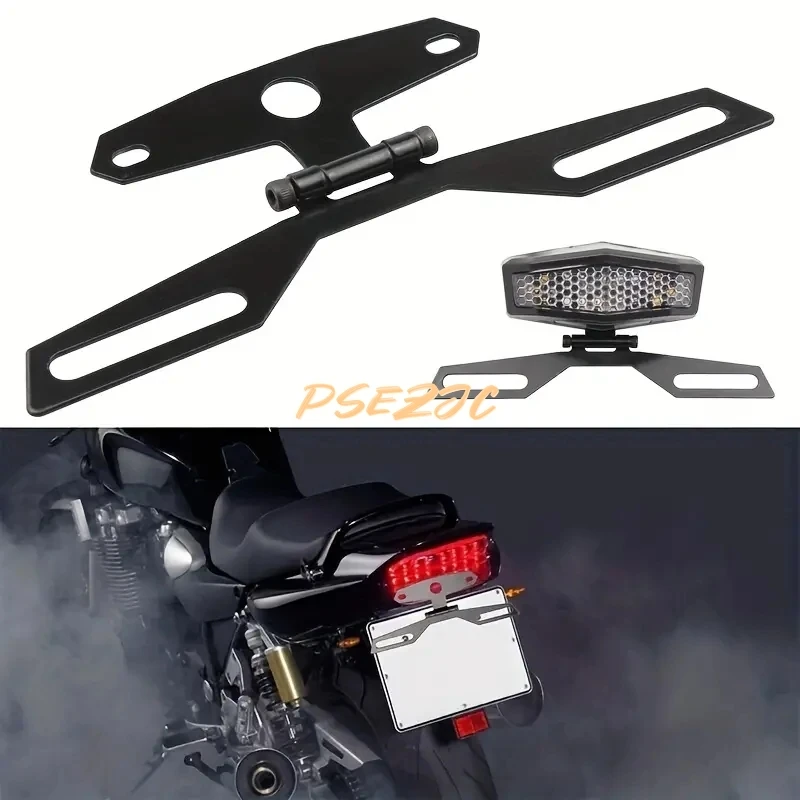 Motorcycle Off-road Vehicle Modification Accessories, Metal Tail Light Bracket, Electric Vehicle Light Bracket