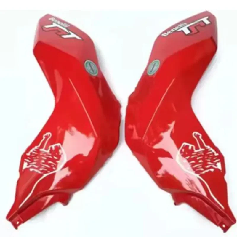 For Benelli tnt 125 BJ125-3E TNT125 Left and Right Front Guard of Tyrannosaurus Rex Fuel Tank With decal
