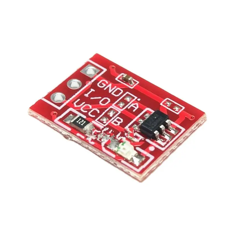 

Модуль сенсорной кнопки TTP223 с сенсорным датчиком, самоблокирующийся, инч, емкостный переключатель, одностороннее преобразование