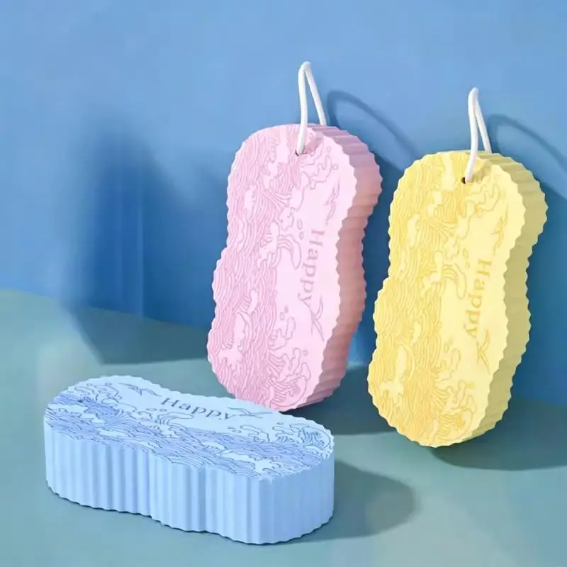 1Pcs Exfoliating Silicone Bath Exfoliating Sponge Dead Skin Body Massager 3D Magic Children Bath Sponge Shower Cleaning Peeling