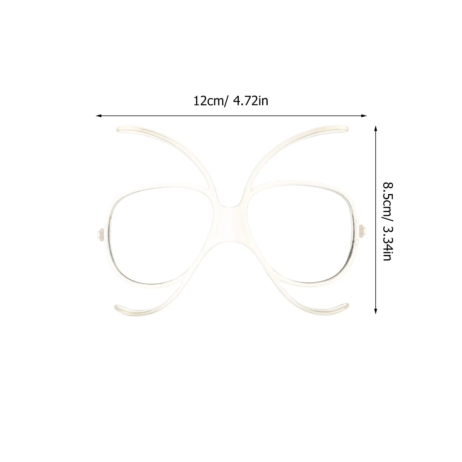 Universal Snow Sports Goggle Insert Inner Frame Adjustable Optical Adaptor Ski Snowboard Goggles Over Glasses Windproof