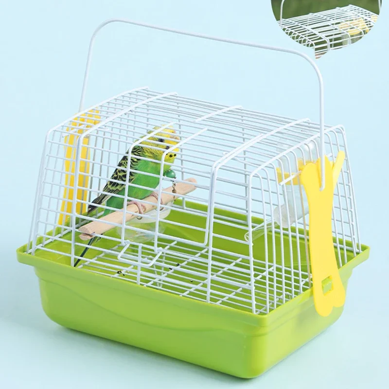 Bird House Large Cage Acrylic Parrots Cages Pet Stand Accessories Aluminum Outdoor Aviary Parrot Hamster Bag Bathtub Birds