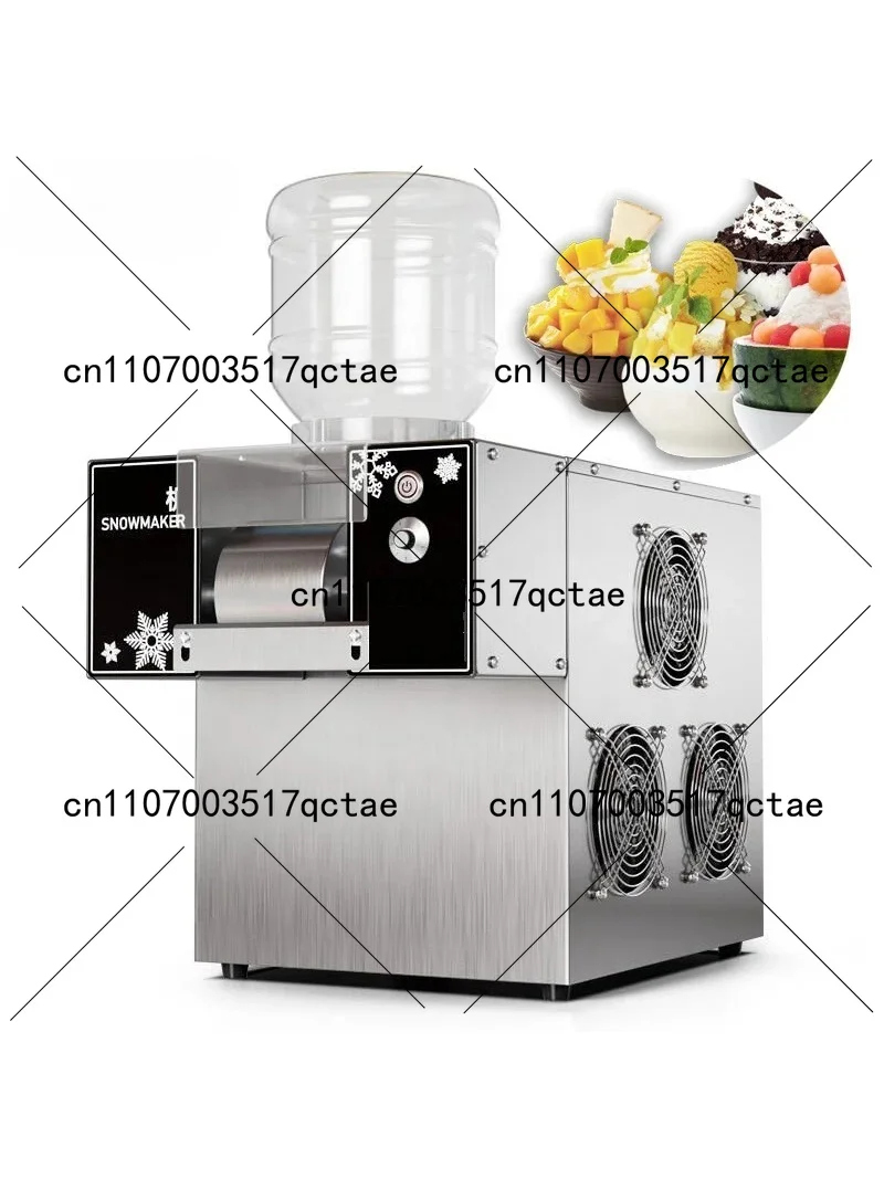 Ice Crusher Snow Cone Machine, Electric Ice Shaver for Bingsu, Slushie, Smoothies & Frozen Drinks