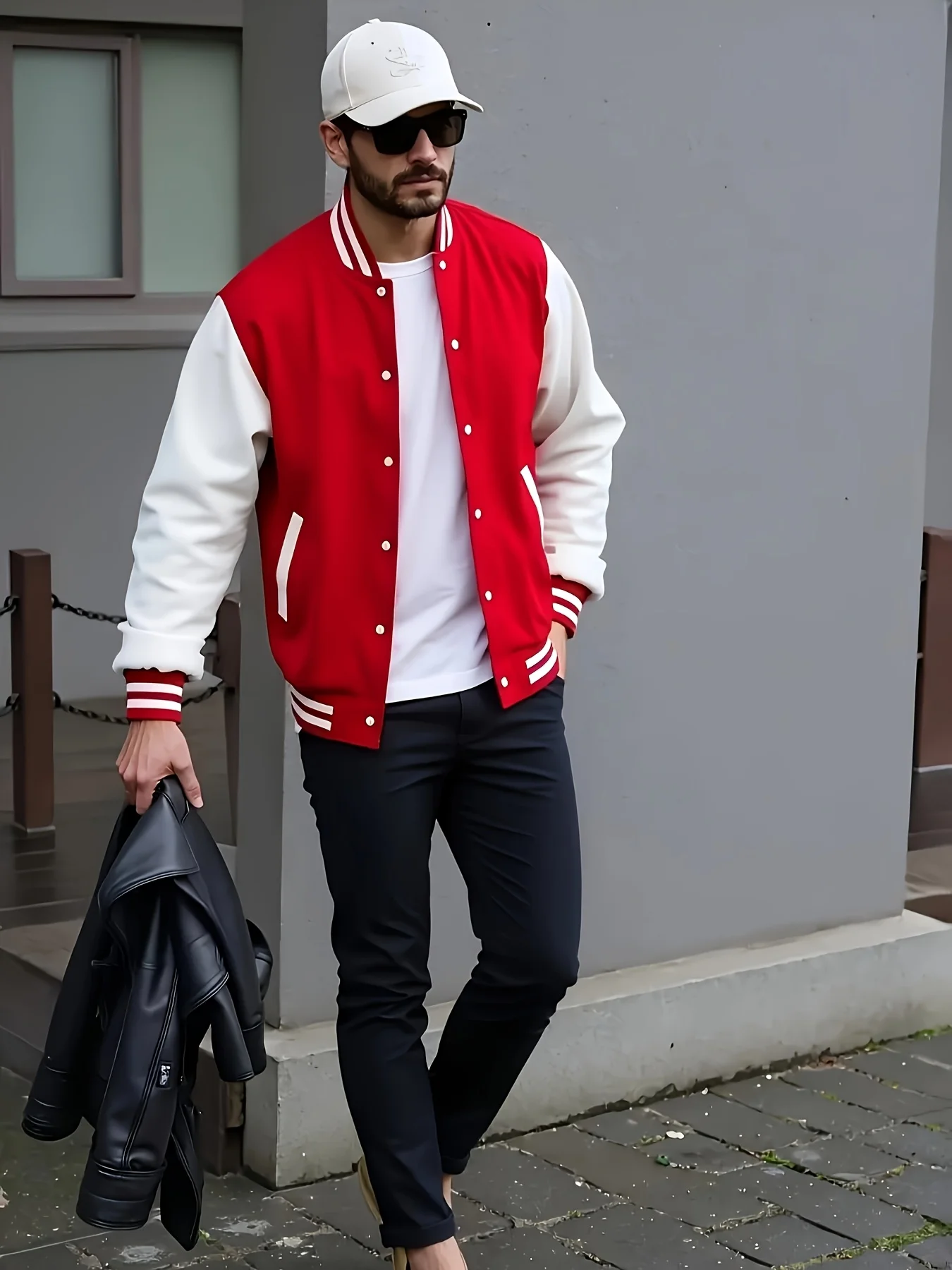 

Men's Autumn and Winter Velvet Baseball Jacket, New Autumn and Winter Styles, Suitable for Both Men and Women, Jacket Jacket
