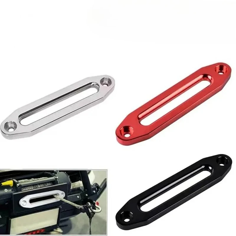 Aluminum Hawse Fairlead Mount Bolt Centers Front Rear Hawse Fairlead Winch for 3000-4000LBS ATV UTV Winches Rope