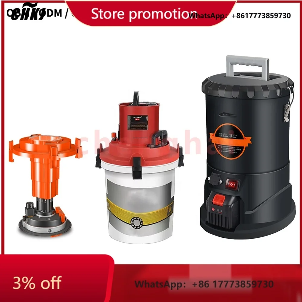 

CHKJ-2025NEWElectric Grease Pump 24V 7L 12L 15L 18L Portable Sinking Lithium Battery Electric Bucket Grease Gun Machine Pump for