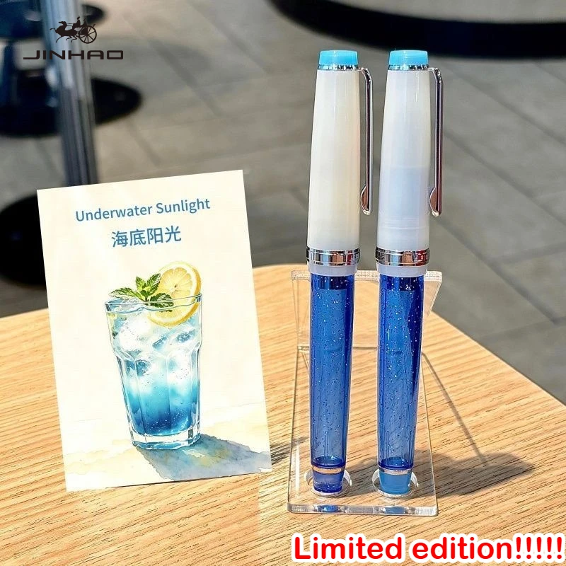 

2026 Limited Edition Underwater Sunlight Color JINHAO 82 Fountain Pen EF/F/M Writing Smooth School Office Supplies Stationery