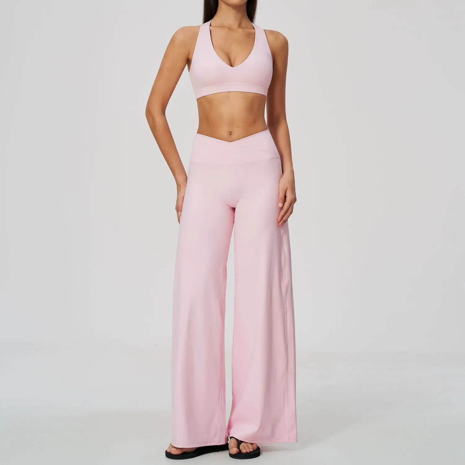 Yoga Set 2PCS Fitness Set Women's Tracksuit Sports Bra Pants Set Pilates Fitness Outfit Female Running Gym Workout Push Up Suits