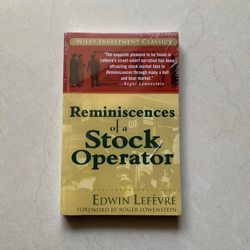 Libro de lectura de gestión financiera de Edwin Lefevre, recordatorios de un operador de existencias