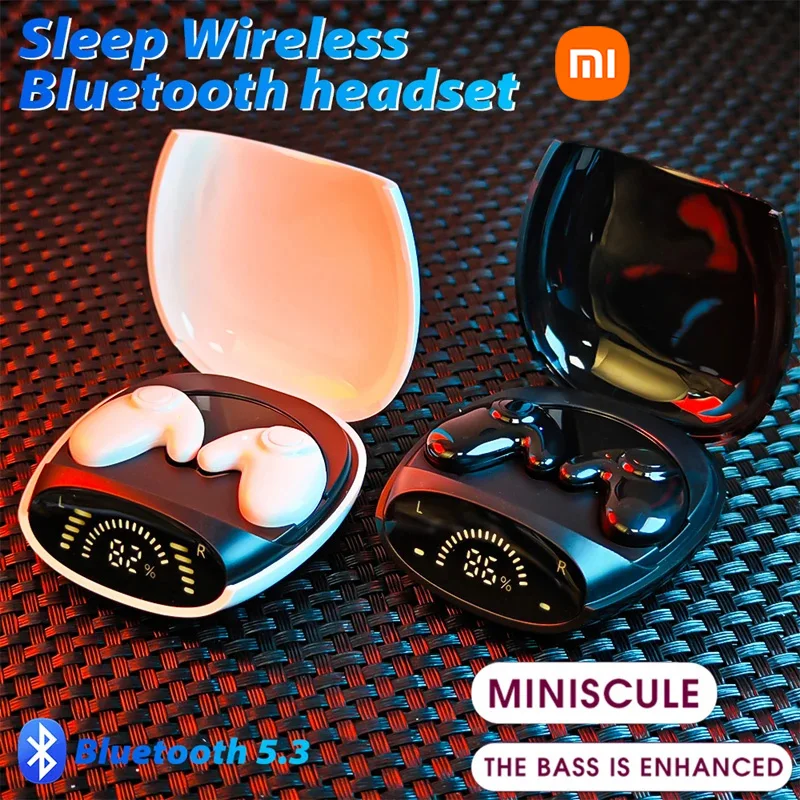 Xiaomi Headphones Sleep Invisible Ipx5 Waterproof Wireless Bluetooth Earphone Earbuds With Mic For Phone Bluetooth 5.3 Headset