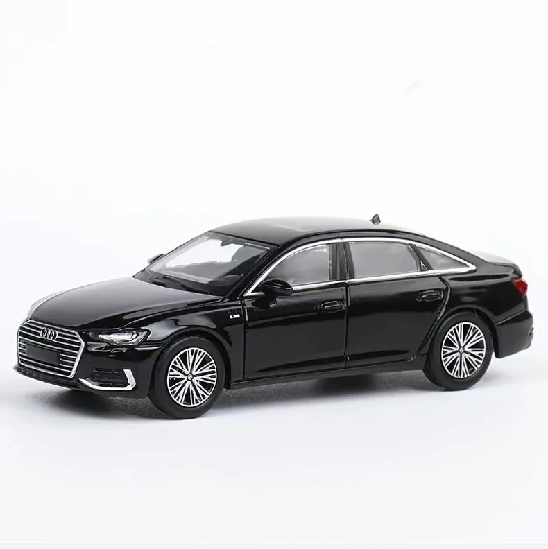 

Литая под давлением масштаб 1:64 Audi A6 (C8) модель автомобиля из сплава, Коллекционная игрушка, подарок, сувенир, демонстрационный орнамент