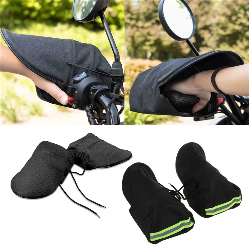 

Motorcycles Handlebar Gloves Windproof Mittens Hand Bar Mesh Cover Waterproof Breathable Handle Bar Hand Cover Muffs