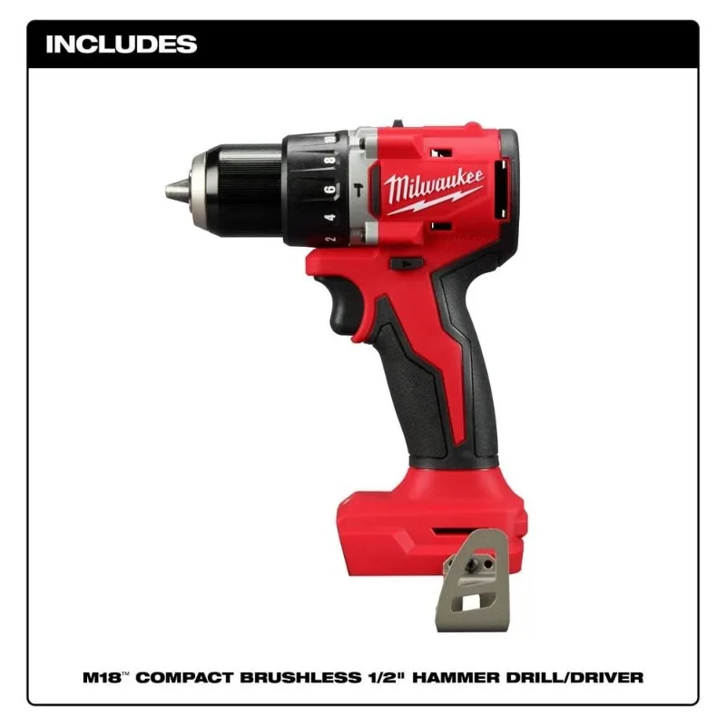 Milwaukee M18 BLPDRC/3602 M18™ Compact Brushless 1/2\