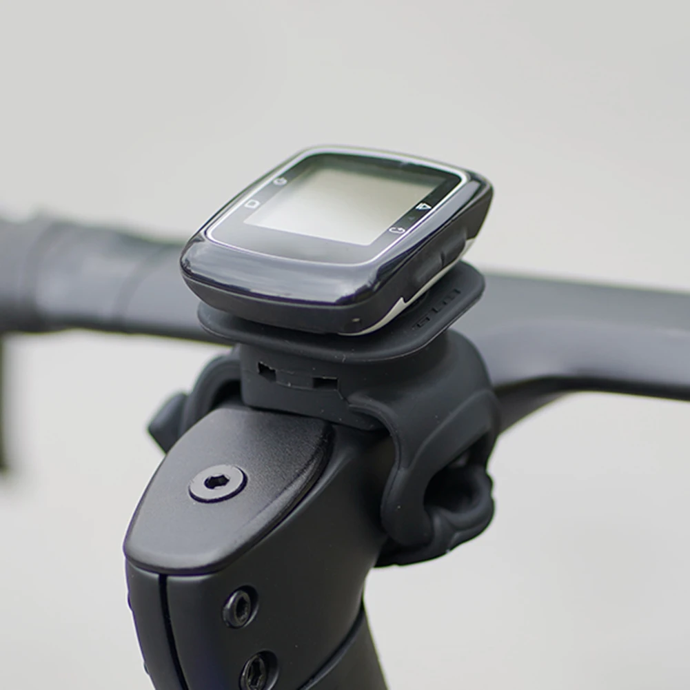 Silicone Bike Computer Holder Shockproof Bicycle Handlebar Computer Mount Multi-Function Bike Computer Stand Cycling Accessories