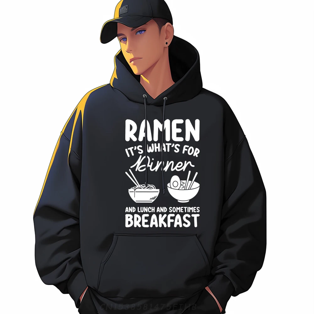 Funny Ramen Dinner Lunch Breakfast Noodle Love Pho Designer Clothes Men Custom Hoodies