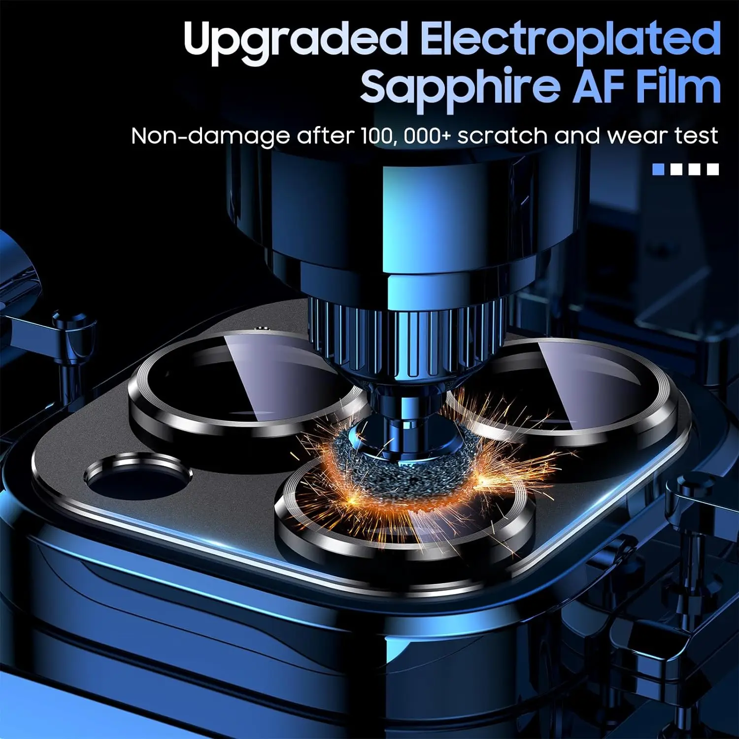 Titanium Black Metal Glass Camera Lens Screen Protector For iPhone 17 Pro Max 17Air Protection Cover 15 16ProMax 14Pro Accessory