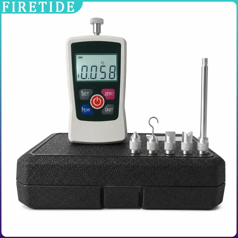 Digital Force Gauge Push Pull Tester Digital Dynamometer High Precision Tension Compression Meter for Material Testing