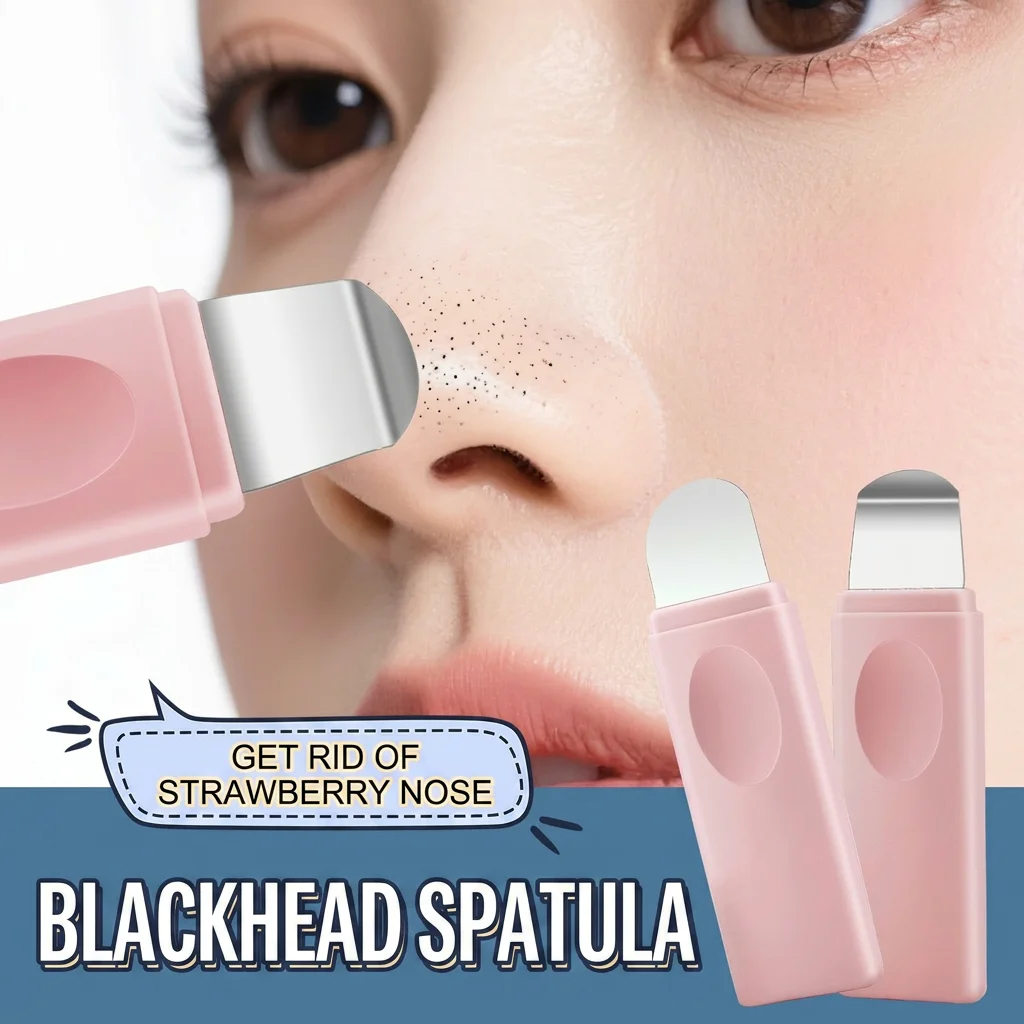 Deep Cleansing Blackhead And Whitehead Removal Tool Face Scraper Skin Care Beauty Tools For Nose And Face Skin Pore Cleaner