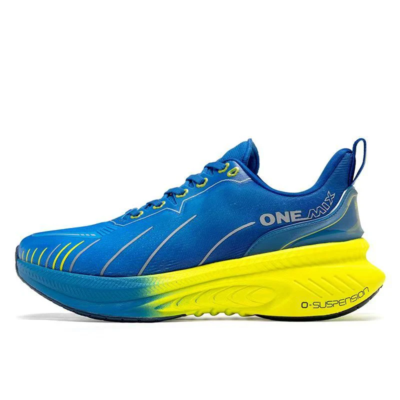 ONEMIX Outdoor Sports Shoes Shock-Absorbing Running Shoes Marathon Men's Shoes Ultra Light Anti Slip Wear-Resistant Women's