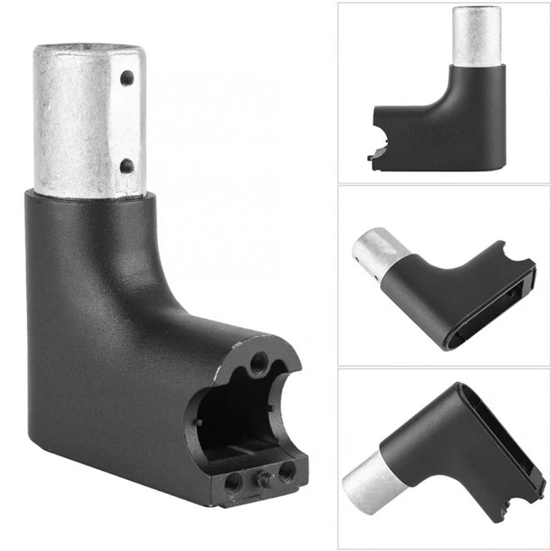 Barre de support de tête avant pour scooter, presse frontale en alliage d'aluminium, barre de liaison, cadre de support de coffre, fer noir et argent, ABS, 1 PC