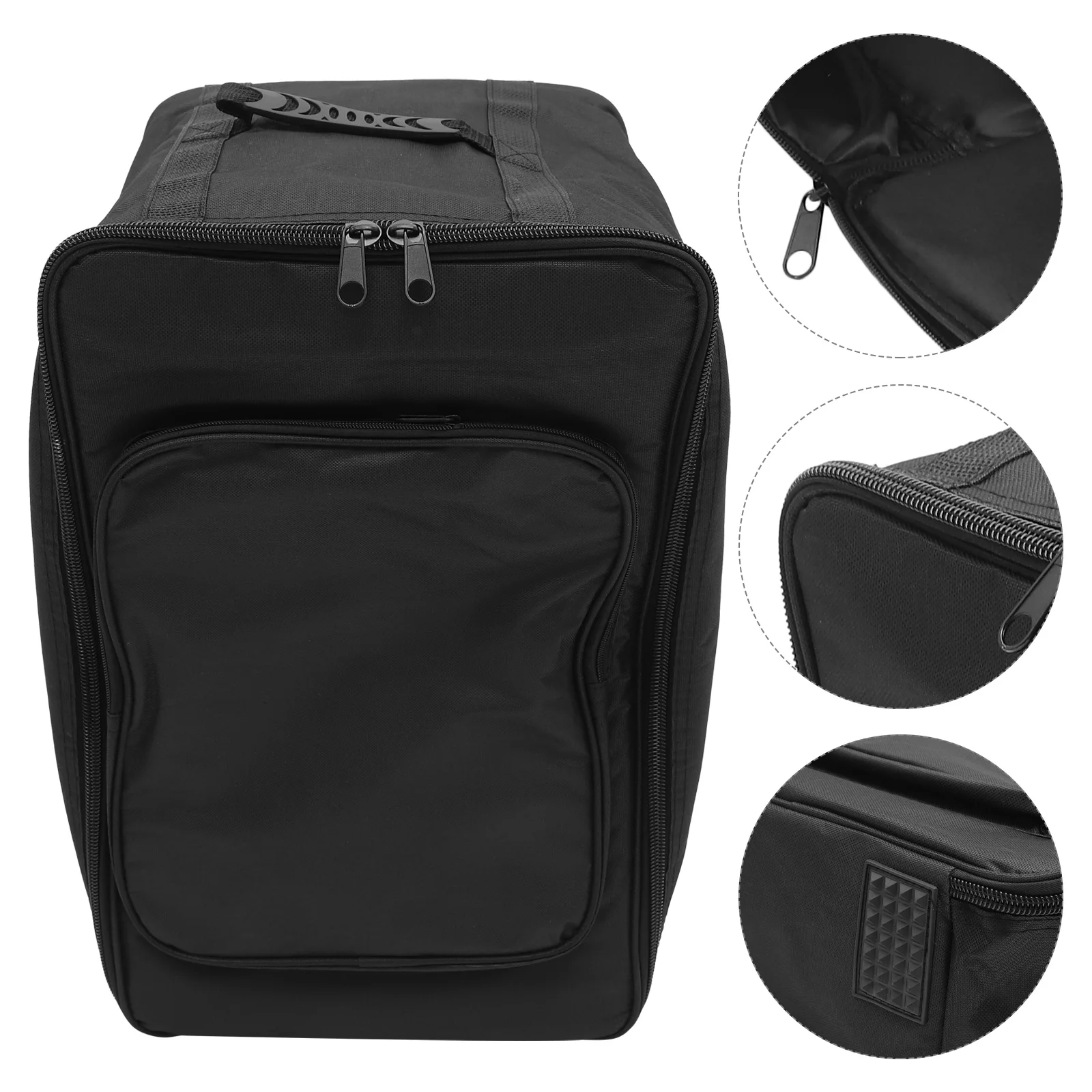 Tote Bag Cajon Drum Carrying Storage Wallet Accessory Pouch Black Backpack Container Travel