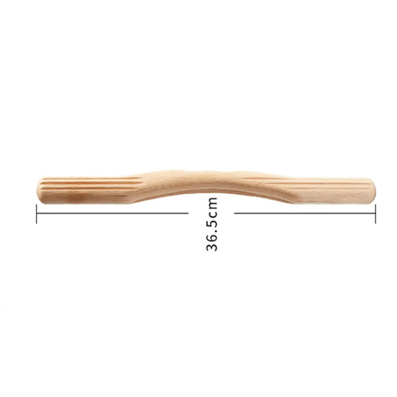 Beech Wood Guasha Scraping Stick Scraping Board Massage Scraping Tool for Neck image 6