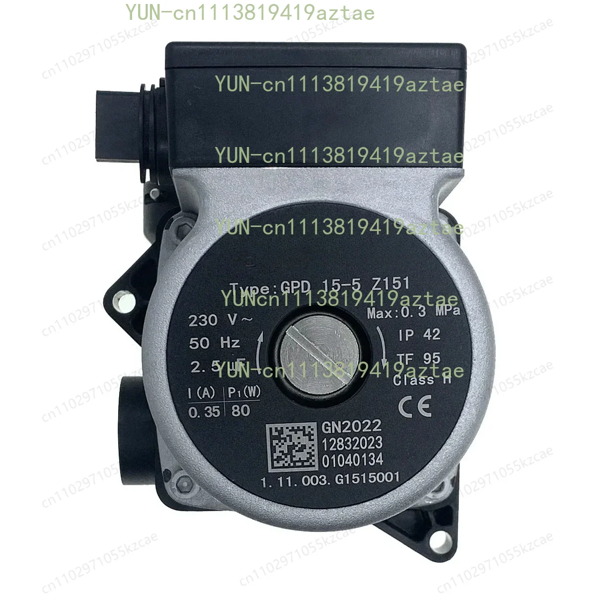 GPD15-5 Z151 Water Circulation Pump Motor for Ariston 65153611 CARES XC, HS XC, EGIS XC Compatible with  INTMTSL15