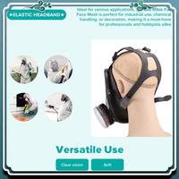 Premium Gas Mask Full Face Mask Protective Mask Formaldehyde Filter Protective Mask 6800 Chemical Decoration