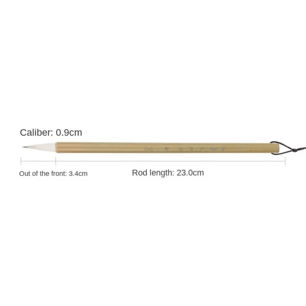 High Quality Thin Artist Crisperding Chinese Brushes Painting Pens Script Writing Brush Calligraphy Brushes