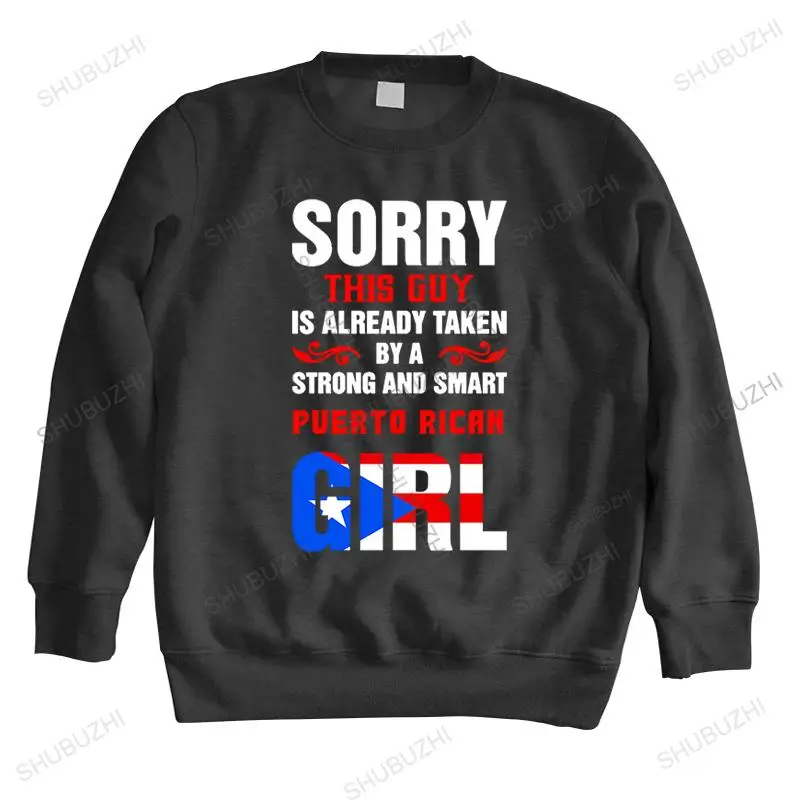 

new arrived streetwear sweatshirt Man crew neck hoodie Puerto rican flag drop shipping men autumn sweatshirts top bigger size