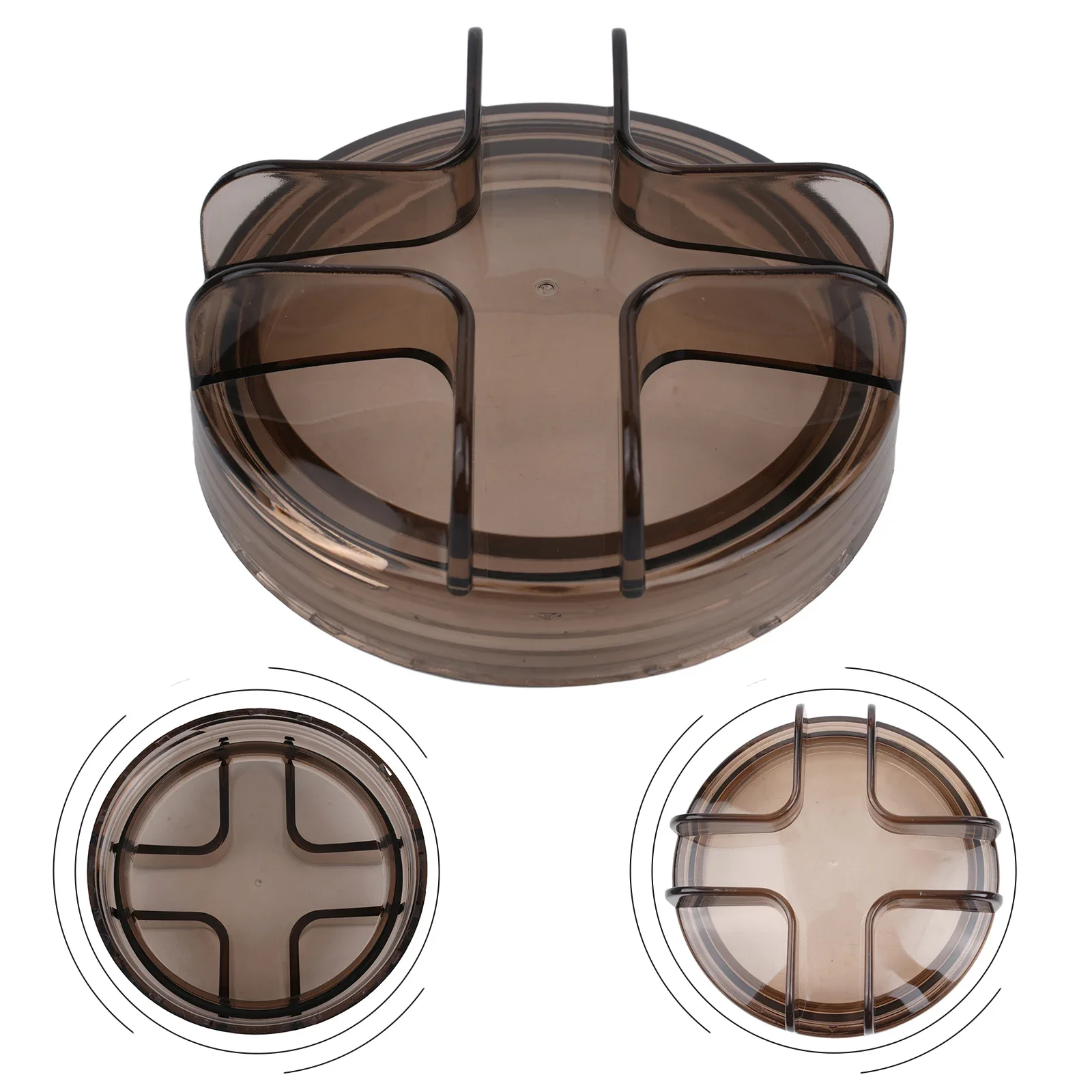 

1 Set Pool Strainer Lid Good Sealing Dustproof Sand Filter Cover Transparent Pool Sand Filter Pump Cover For 3/4HP 2400GPH 75110