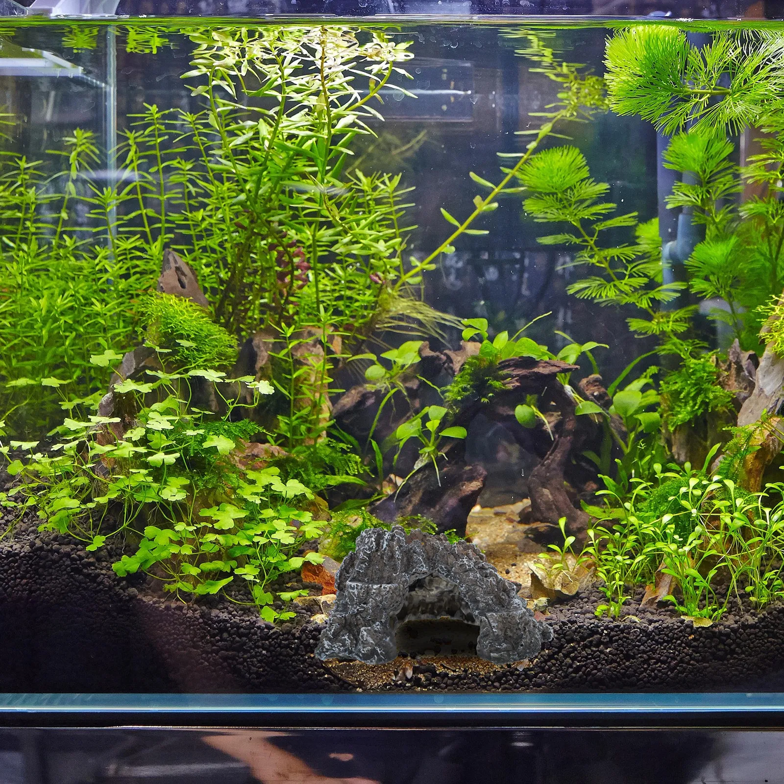 

Декорация для аквариума: Вулкан из смолы с эффектом лавы, натуральный вид, безопасен для пресноводных и морских рыб, ландшафтный дизайн аквариума, украшение в виде вулкана из смолы