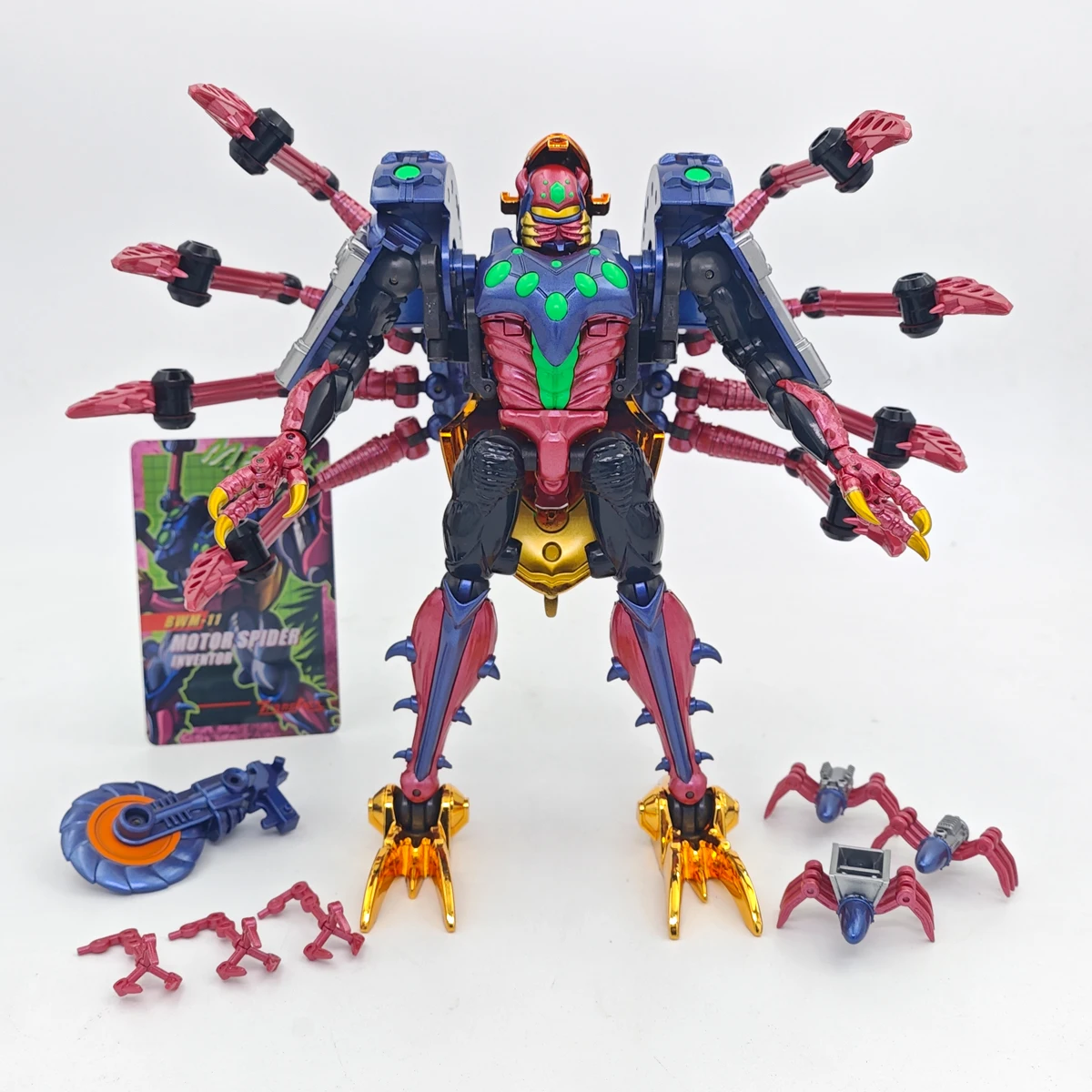 TransArt BWM-11 BWM11 TA Metall Spinne Beast Wars BW Super Warrior Metamorphic Spielzeug Beast Modell Transformation Spielzeug