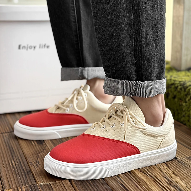 

Повседневная парусиновая обувь. Удобные и модные мужские стили. Повседневная уличная обувь для прогулок. Повседневная молодежная красивая обувь. Новые хиты продаж.