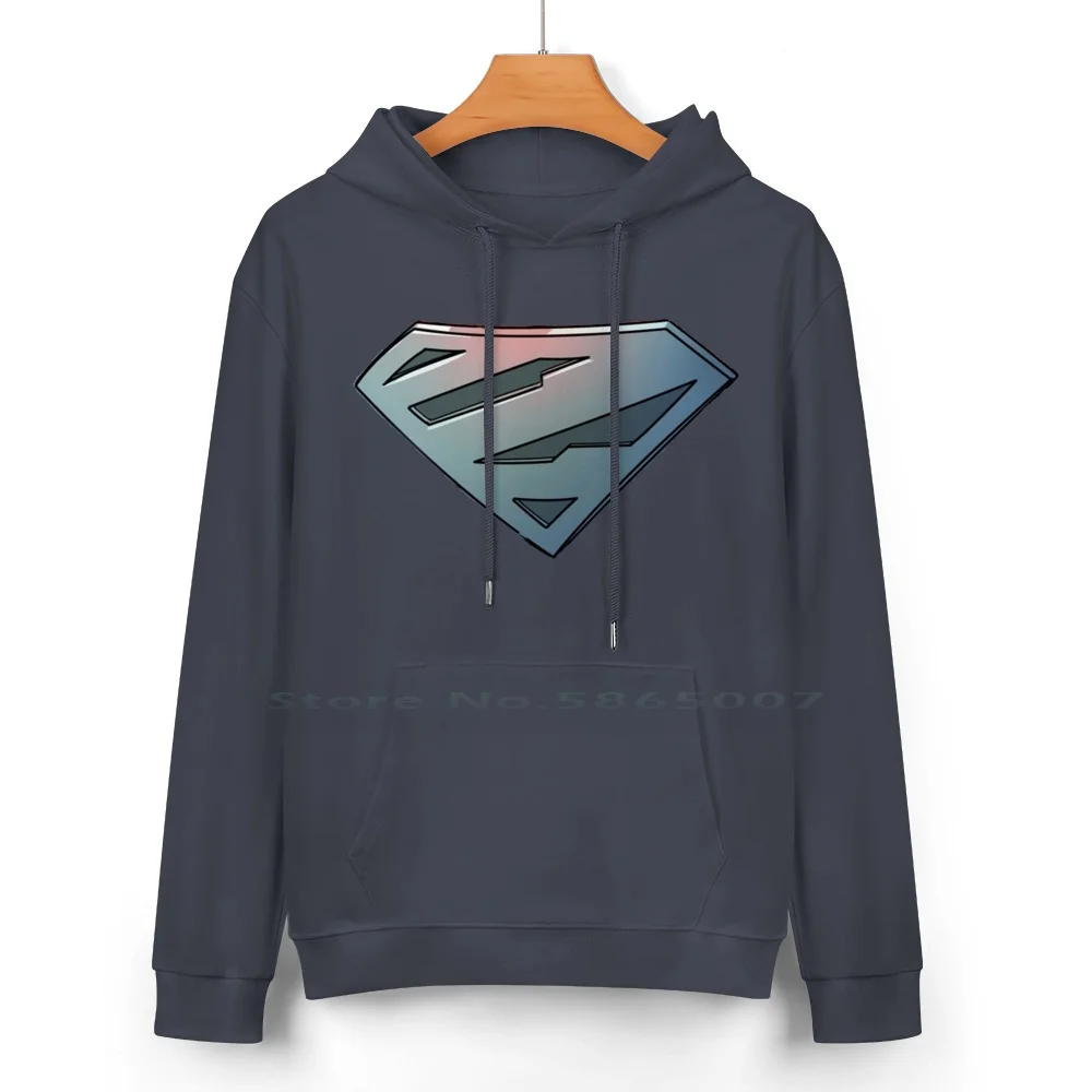 Zod Symbol Pure Cotton Hoodie Sweater 24 Colors 100% Cotton Hooded Sweatshirt For Women Men Unisex Gifts Heat Transfer Printing