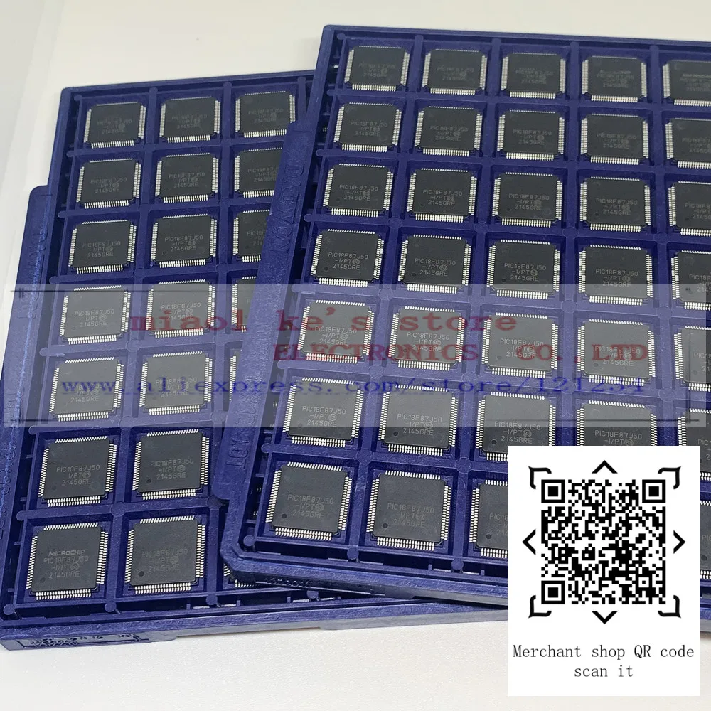 

[1 шт.] 100% новинка оригинальный: фотомагнитола/PT PIC18F87J50-I/PT-IC MCU 8 бит КБ флэш 80TQFP