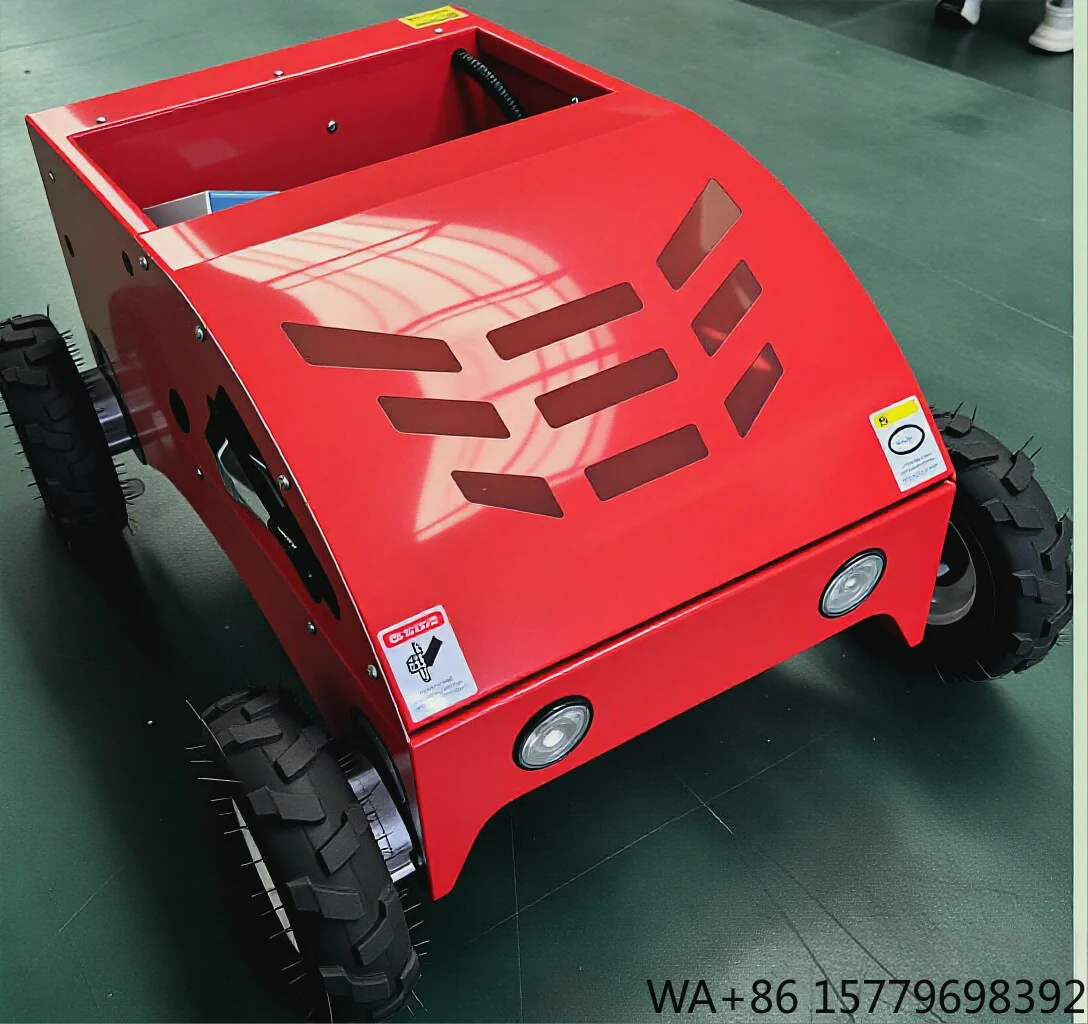 550mm Wheeled 4-Stroke  Engine 4x4 Self Propelled Remote Control Lawn Mower DIY 224cc CE EPA Euro 5 Certified