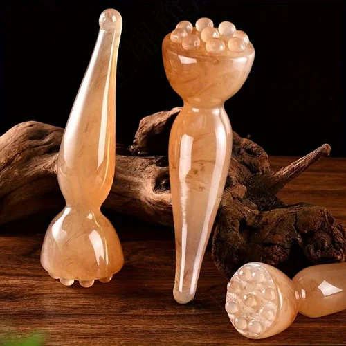 얼굴 및 두피 마사지기, 경락 당김 및 리프팅 포인트, 헤드 경락 통로, 일반 스크래핑 도구 