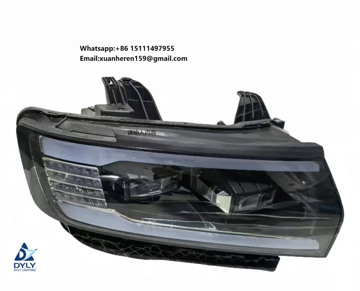 

BYD E6 Leopard Auto Parts 36/72 Watt LED Headlights 6000K ABS Plastic Material 12V Light for Left and Right Side